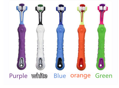 Double-Headed Toothbrush: The Ultimate Pet Dental Care Tool